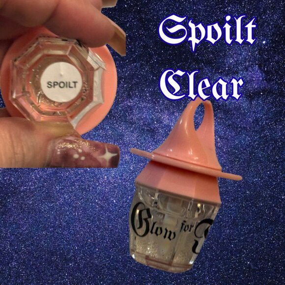 SPOILT Lip Gloss – Clear or Glitter – Tube/Ring Options - Picture 6 of 7